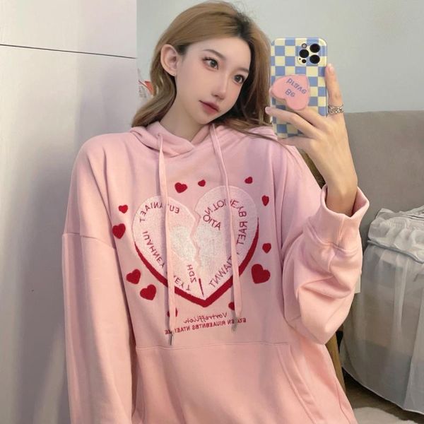 women's hoodies & sweatshirts 202 spring and autumn korean version of the loose letter printing sports wild round neck long-sleeved hoo, Black
women's hoodies & sweatshirts 202 spring and autumn korean version of the loose letter printing sports wild round neck long-sleeved hoo, Black