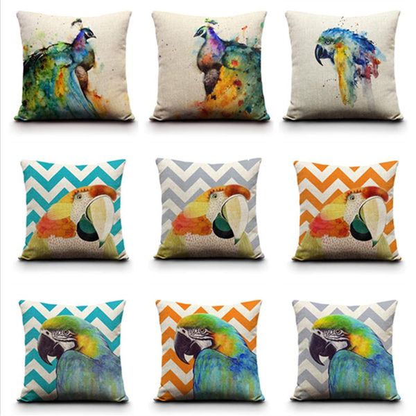 sweetenlife 50x50cm chair cushion peacock parrot pillow cover geometric cartoon animals decorative throw pillows drop cushion/decorative
sweetenlife 50x50cm chair cushion peacock parrot pillow cover geometric cartoon animals decorative throw pillows drop cushion/decorative