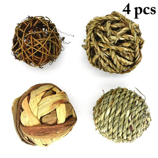 small animal supplies 4pcs/set toy ball natural rattan for hamster interactive bite proof molar cage
small animal supplies 4pcs/set toy ball natural rattan for hamster interactive bite proof molar cage