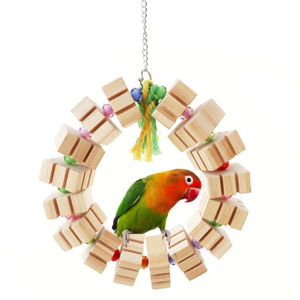 other bird supplies pet bite toy parrot swing round wooden chewing toys medium large parakeet macaw plaything
other bird supplies pet bite toy parrot swing round wooden chewing toys medium large parakeet macaw plaything