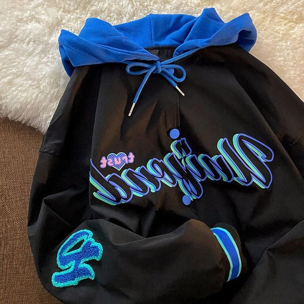 women's jackets womens bomber baseball fashion women anorak hip hop streetwear female casual uniform coats clothing, Black;brown
women's jackets womens bomber baseball fashion women anorak hip hop streetwear female casual uniform coats clothing, Black;brown