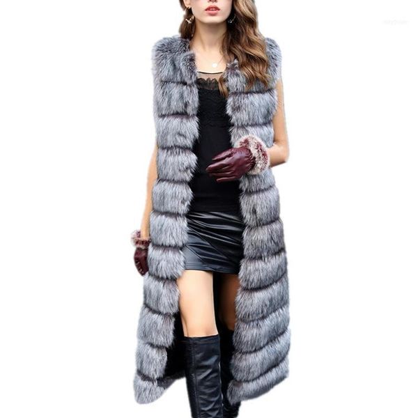 women's fur & faux women winter jacket overcoat long imported sleeveless vest coat warm fake black jacket1
women's fur & faux women winter jacket overcoat long imported sleeveless vest coat warm fake black jacket1