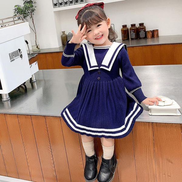 christmas dress for girls navy style sweet clothes cute pleated big lapel princess child clothing 3-8 age girl's dresses, Red;yellow
christmas dress for girls navy style sweet clothes cute pleated big lapel princess child clothing 3-8 age girl's dresses, Red;yellow