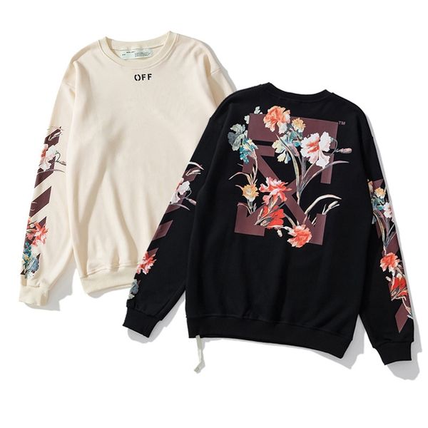 chao brand oqq white plant flower round neck sweater men's and women's lover's coat, Black
chao brand oqq white plant flower round neck sweater men's and women's lover's coat, Black