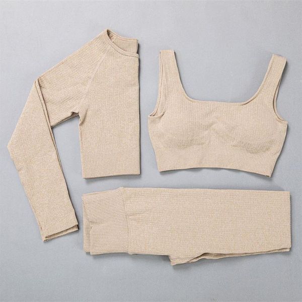 yoga outfit 3pcs long sleeve set workout fitness bra pants sportswear running gym clothes jogging exercise leggings for women
yoga outfit 3pcs long sleeve set workout fitness bra pants sportswear running gym clothes jogging exercise leggings for women