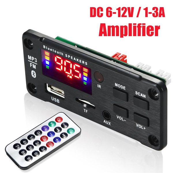 & mp4 players car mp3 bluetooth 5.0 decoder decoding board module 6v-12v fm radio player tf card slot / usb with remote control
& mp4 players car mp3 bluetooth 5.0 decoder decoding board module 6v-12v fm radio player tf card slot / usb with remote control