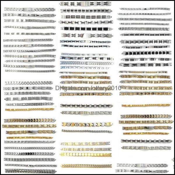 link bracelets jewelrylink chain 10 pcs/lot wholesale random fashion stainless steel bangle gold/sier color bracelet for men wome, Black
link bracelets jewelrylink chain 10 pcs/lot wholesale random fashion stainless steel bangle gold/sier color bracelet for men wome, Black