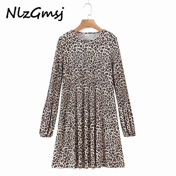 dress leopard o neck pleated mini street style female spring summer 210628, Black;gray
dress leopard o neck pleated mini street style female spring summer 210628, Black;gray