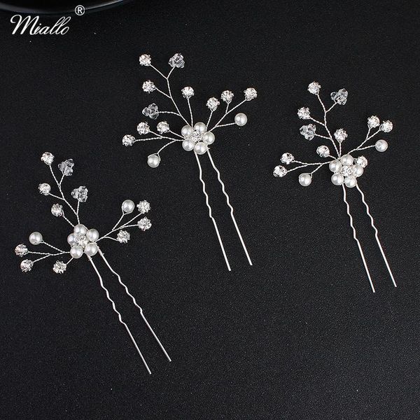 hair clips & barrettes miallo 9pcs/lot fashion women hairpins handmade princess forks crystal jewelry accessories tiara wedding stick, Golden;silver
hair clips & barrettes miallo 9pcs/lot fashion women hairpins handmade princess forks crystal jewelry accessories tiara wedding stick, Golden;silver