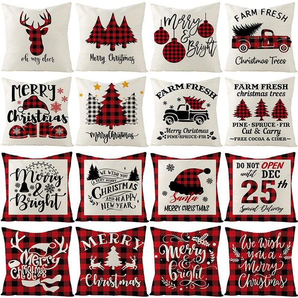 pillow case christmas decoration cushion cover red plaid pillowcase year tree home decor 2021 xmas navidad
pillow case christmas decoration cushion cover red plaid pillowcase year tree home decor 2021 xmas navidad