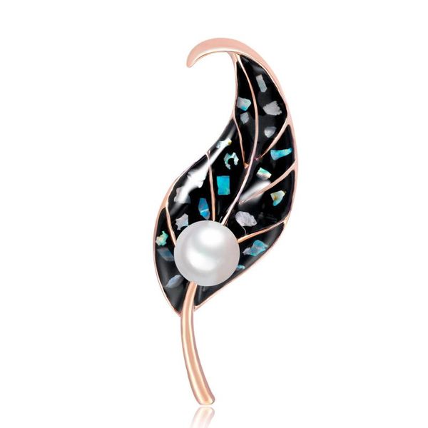 pins, brooches korean fashion retro leaf brooch alloy oil dripping shell imitation pearl pin, Gray
pins, brooches korean fashion retro leaf brooch alloy oil dripping shell imitation pearl pin, Gray