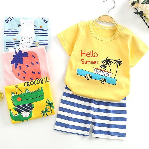 summer children's cotton clothing casual cartoon baby boy and girl 2-piece set/suit clothes set 0-24 months sets, White
summer children's cotton clothing casual cartoon baby boy and girl 2-piece set/suit clothes set 0-24 months sets, White