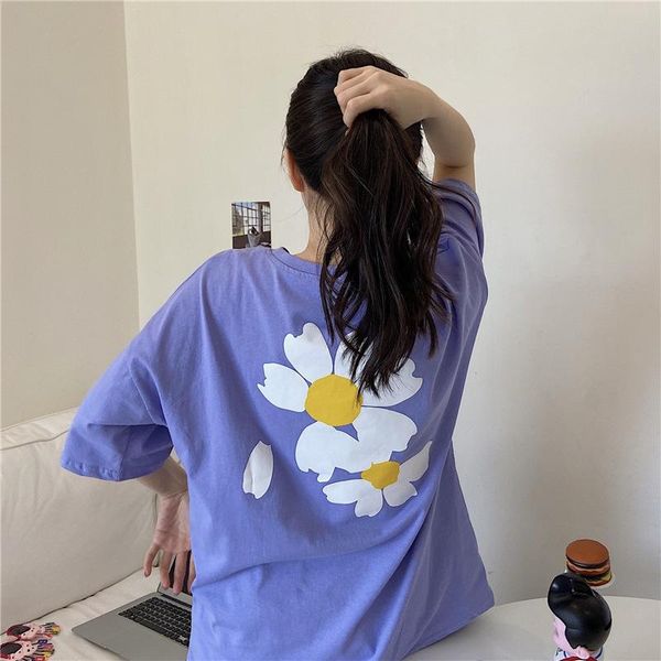women's base shirt 2021 summer loose slimming student short-sleeved t-shirt women, White
women's base shirt 2021 summer loose slimming student short-sleeved t-shirt women, White