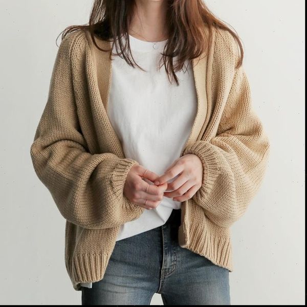 short cardigan crop knitted womens sweaters fall girl vintage winter jacket korea loose student casual thick warm, White;black
short cardigan crop knitted womens sweaters fall girl vintage winter jacket korea loose student casual thick warm, White;black