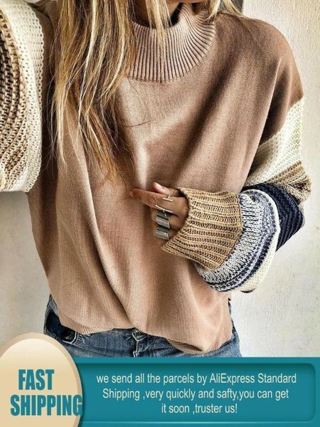 color block sweater womens sweaters jumpers long sleeve o-neck knitted striped oversized fluffy pullover women, White;black
color block sweater womens sweaters jumpers long sleeve o-neck knitted striped oversized fluffy pullover women, White;black