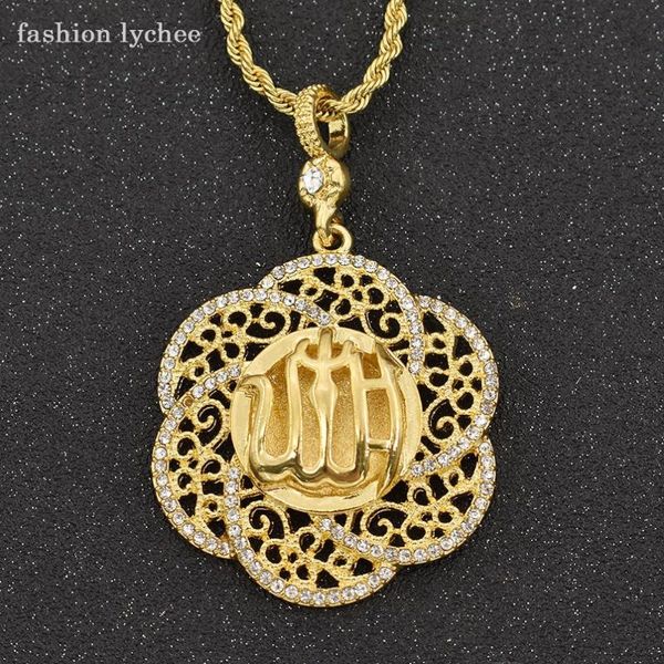pendant necklaces fashion lychee muslim islam gold necklace men copper geometric crystal long for women jewelry, Silver
pendant necklaces fashion lychee muslim islam gold necklace men copper geometric crystal long for women jewelry, Silver