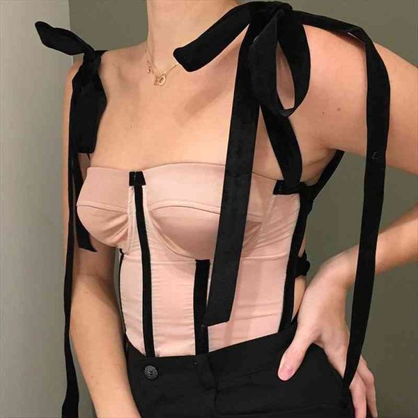 camisole fashion contrast color womens tanks boat neck brassiere 1 2 cup underwear lace up backless slim tank, White
camisole fashion contrast color womens tanks boat neck brassiere 1 2 cup underwear lace up backless slim tank, White