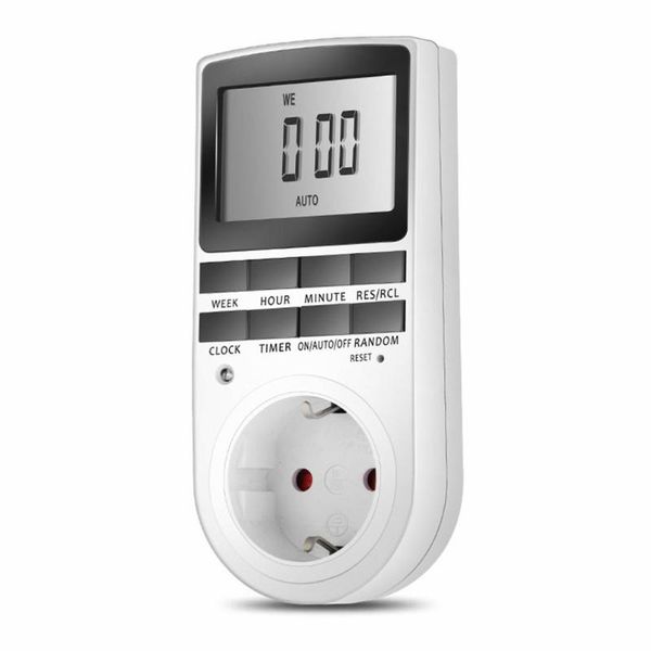 timers eu plug digital timer socket 230v50hz electronic switch kitchen outlet programmable timing home device
timers eu plug digital timer socket 230v50hz electronic switch kitchen outlet programmable timing home device