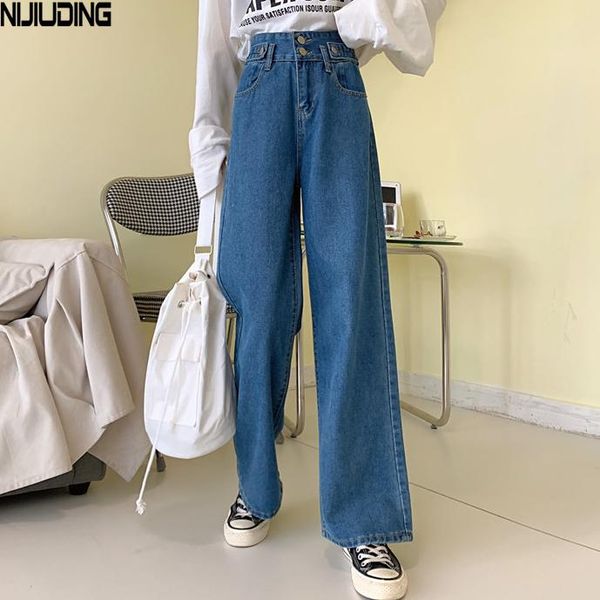 women wide leg jeans trousers 2021 spring autumn solid high waist loose vintage straght demin long pant female plus size 4xl women's, Blue
women wide leg jeans trousers 2021 spring autumn solid high waist loose vintage straght demin long pant female plus size 4xl women's, Blue