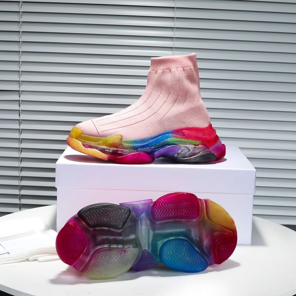 2021 designer mens sock casual shoes platform women sneakers black rainbow bottom outdoor boots q-383
2021 designer mens sock casual shoes platform women sneakers black rainbow bottom outdoor boots q-383
