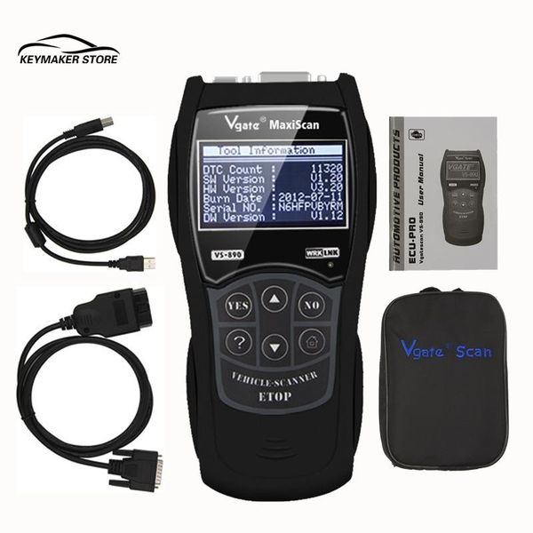 code readers & scan tools vgate scantool vs890 obd2 car detector maxiscan obd ii reader fault auto diagnostic-tool multi-language support
code readers & scan tools vgate scantool vs890 obd2 car detector maxiscan obd ii reader fault auto diagnostic-tool multi-language support