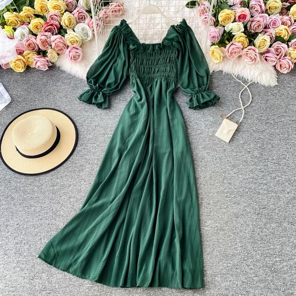 casual dresses green/red/blue striped chiffon dress women spring autumn elegant flare long sleeve high waist draped a-line vestidos fashion, Black;gray
casual dresses green/red/blue striped chiffon dress women spring autumn elegant flare long sleeve high waist draped a-line vestidos fashion, Black;gray