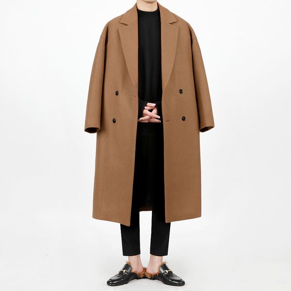 men's trench coats coat lined with wool, long jacket loose simple lapel and slim, double-breasted for men 6y5b, Tan;black
men's trench coats coat lined with wool, long jacket loose simple lapel and slim, double-breasted for men 6y5b, Tan;black