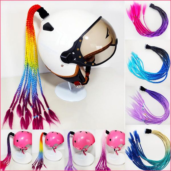 synthetic wigs lanlan motorcycle helmet braids men and women four seasons wig ponytail braid sucker, Black
synthetic wigs lanlan motorcycle helmet braids men and women four seasons wig ponytail braid sucker, Black