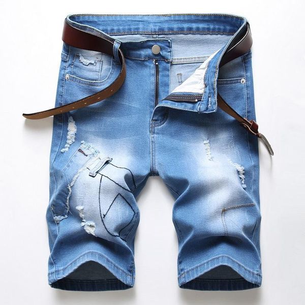 2021 summer cotton men shorts jeans ripped holes hip hop blue denim pants patchwork knee length soft male trousers men's, White;black
2021 summer cotton men shorts jeans ripped holes hip hop blue denim pants patchwork knee length soft male trousers men's, White;black