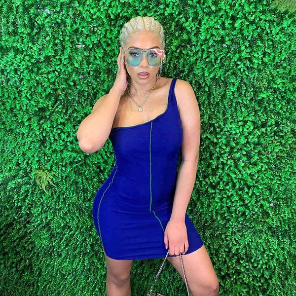 casual bodycon dress fashion contrast color patchwork one shoulder slim dresses women designers clothes, Black;gray
casual bodycon dress fashion contrast color patchwork one shoulder slim dresses women designers clothes, Black;gray