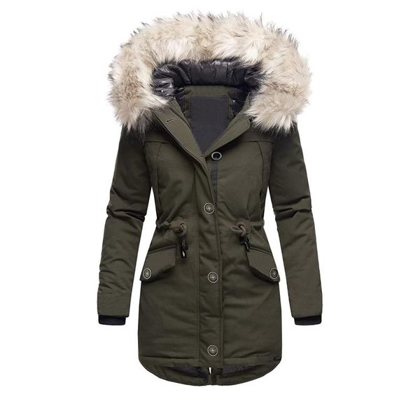 women's jackets fashion women winter plus size solid color down coat long sleeve zip up pocket overcoat warm jacket manteau femme hiver, Black;brown
women's jackets fashion women winter plus size solid color down coat long sleeve zip up pocket overcoat warm jacket manteau femme hiver, Black;brown