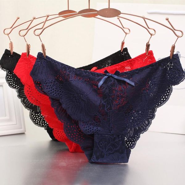women's panties 1pc for woman underwear lace breathable soft lingerie female briefs panty transparent underpants, Black;pink
women's panties 1pc for woman underwear lace breathable soft lingerie female briefs panty transparent underpants, Black;pink