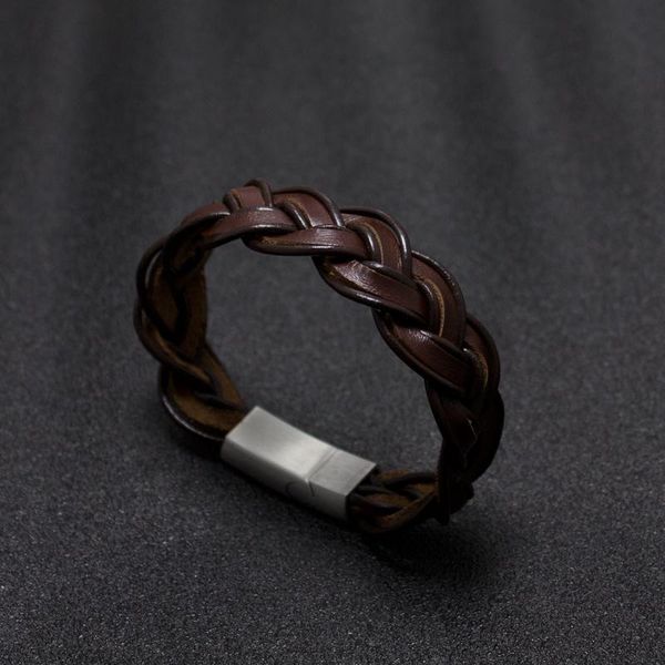 charm bracelets fashion braided hollow bracelet ethnic bohemia style brown color leather for men cool boys birthday party gift, Golden;silver
charm bracelets fashion braided hollow bracelet ethnic bohemia style brown color leather for men cool boys birthday party gift, Golden;silver