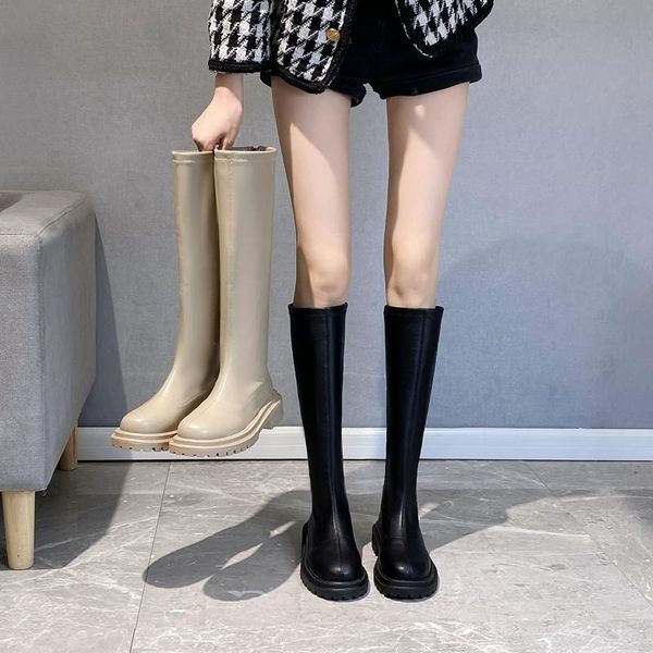 boots pamanni round toe modern women's shoes elegant ladies long zipper non-slip platform autumn fashion luxury female boot, Black
boots pamanni round toe modern women's shoes elegant ladies long zipper non-slip platform autumn fashion luxury female boot, Black