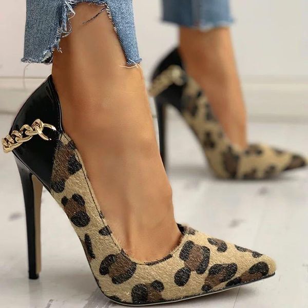 dress shoes 2021 women thin high heels leopard female sandals flock chain ladies pumps party wedding slip-on plus size, Black
dress shoes 2021 women thin high heels leopard female sandals flock chain ladies pumps party wedding slip-on plus size, Black