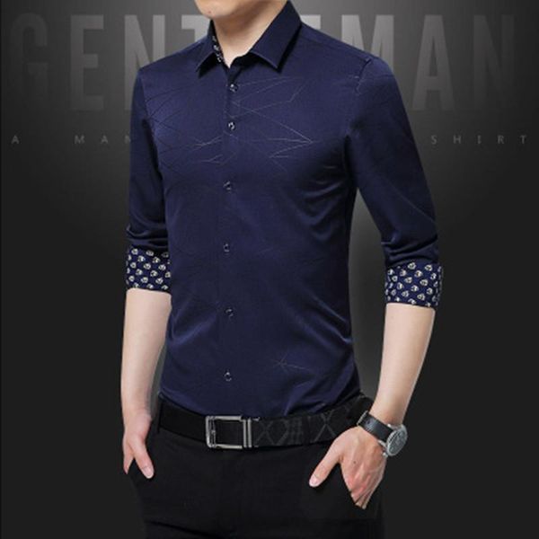 men's casual shirts fashion slim long sleeve shirt dress men male for mens big sizes chemise, White;black
men's casual shirts fashion slim long sleeve shirt dress men male for mens big sizes chemise, White;black