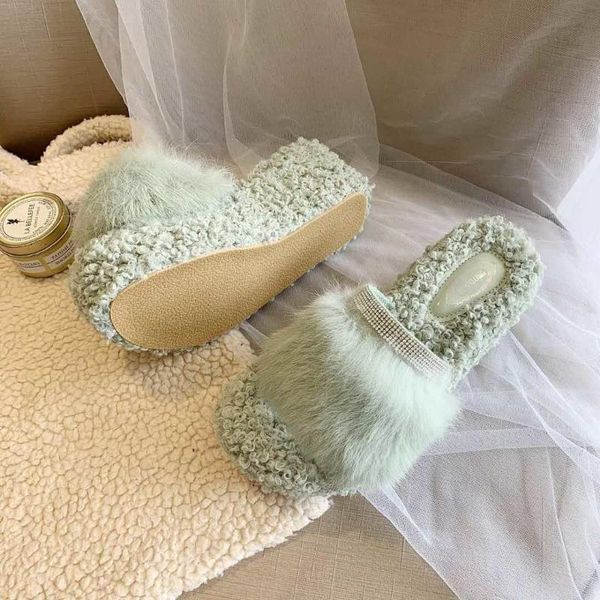 slippers winter women warm fluffy faux fur high heels slipper female indoor floor slides flat soft furry shoes for home, Black
slippers winter women warm fluffy faux fur high heels slipper female indoor floor slides flat soft furry shoes for home, Black