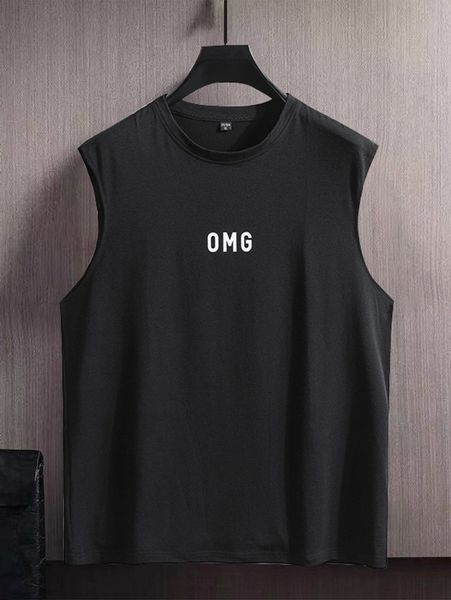 men letter graphic tank 64qg#, White;black
men letter graphic tank 64qg#, White;black