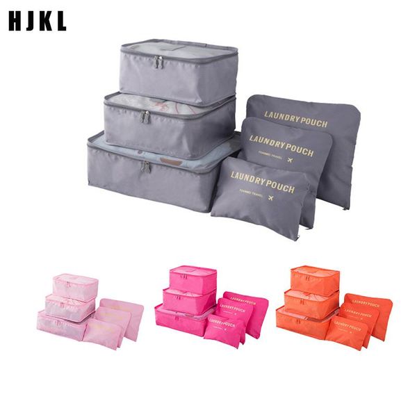duffel bags hjkl 6pcs/set oxford cloth travel mesh bag in luggage organizer packing cube organiser for clothing
duffel bags hjkl 6pcs/set oxford cloth travel mesh bag in luggage organizer packing cube organiser for clothing