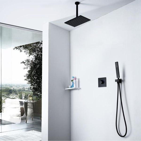 matte black ceiling/wall mounted shower set rectangular 180mm*280mm head bathroom sets
matte black ceiling/wall mounted shower set rectangular 180mm*280mm head bathroom sets