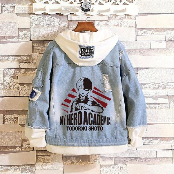 men's jackets anime midoriya izuku my hero academia denim jacket todoroki so hooded coats adults couple's hoodies fashion, Black;brown
men's jackets anime midoriya izuku my hero academia denim jacket todoroki so hooded coats adults couple's hoodies fashion, Black;brown