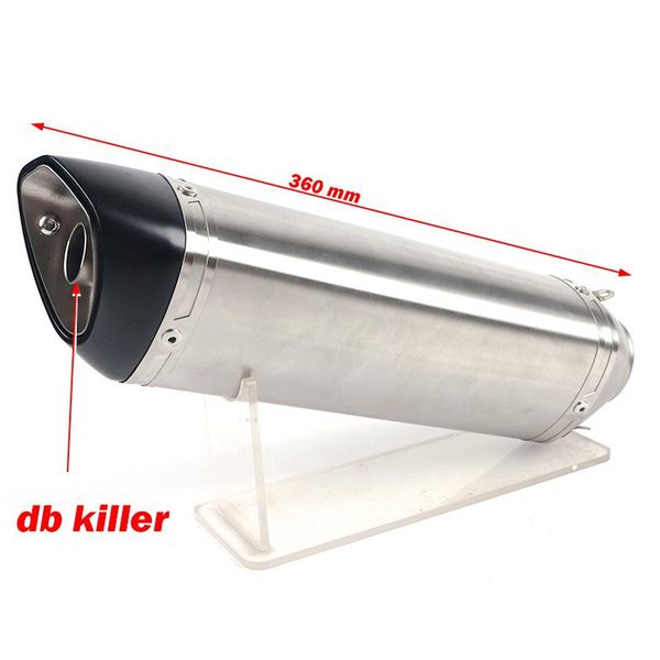 motorcycle exhaust system universal 304 steel yoshimura muffler escape pipe slip on db killer 51mm
motorcycle exhaust system universal 304 steel yoshimura muffler escape pipe slip on db killer 51mm
