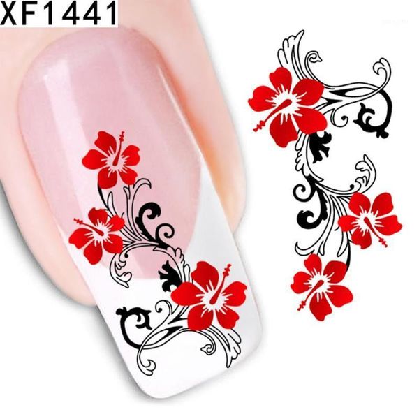 fashion flower design manicure tips nail stickers self adhesive decal slider decor foil diy art decoration tool1, Black
fashion flower design manicure tips nail stickers self adhesive decal slider decor foil diy art decoration tool1, Black