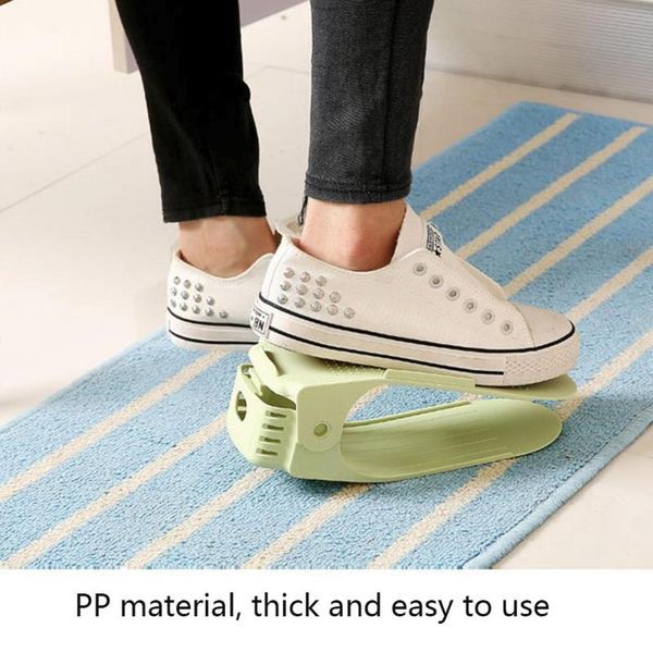 6/10pcs adjustable shoe rack for organizer shoes footwear storage stand slot space saving cabinet closet holder clothing & wardrobe
6/10pcs adjustable shoe rack for organizer shoes footwear storage stand slot space saving cabinet closet holder clothing & wardrobe