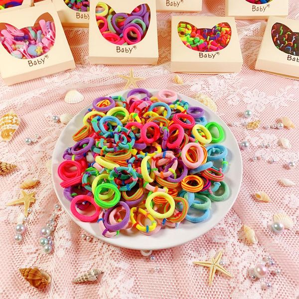 50/pcs/set children colorful elastic nylon hair bands set baby sweet rubber band clip headband headdress gift accessories, Slivery;white
50/pcs/set children colorful elastic nylon hair bands set baby sweet rubber band clip headband headdress gift accessories, Slivery;white