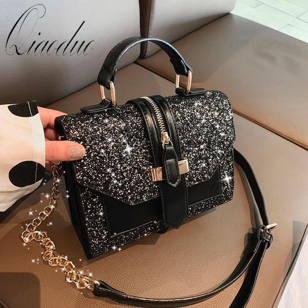 qiaoduo women's bling pu leather shoulder bags lady solid black crossbody chain handbags girl fashion sling
qiaoduo women's bling pu leather shoulder bags lady solid black crossbody chain handbags girl fashion sling