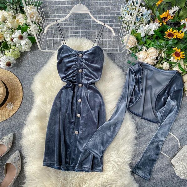 casual dresses solid two-piece suit women dress elegant party v-neck button pencil ladies empire slim chic nightwear mini vestidos, Black;gray
casual dresses solid two-piece suit women dress elegant party v-neck button pencil ladies empire slim chic nightwear mini vestidos, Black;gray