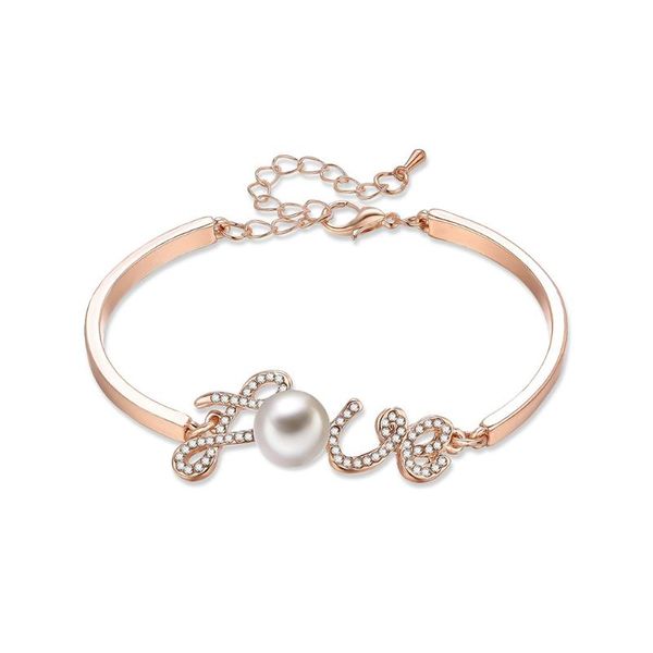 charm bracelets women alloy jewelry accessory rhinestone bracelet with faux pearl, Golden;silver
charm bracelets women alloy jewelry accessory rhinestone bracelet with faux pearl, Golden;silver