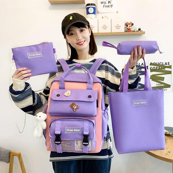school bags casual backpacks preppy style women backpack cute for teenage girl waterproof canvas portable travel shoulder
school bags casual backpacks preppy style women backpack cute for teenage girl waterproof canvas portable travel shoulder