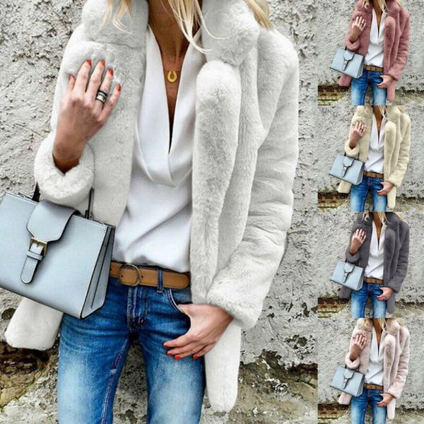 women's hoodies & sweatshirts women winter fluffy coat teddy bear faux fur jackets warm jumper outwear 8z3u, Black
women's hoodies & sweatshirts women winter fluffy coat teddy bear faux fur jackets warm jumper outwear 8z3u, Black